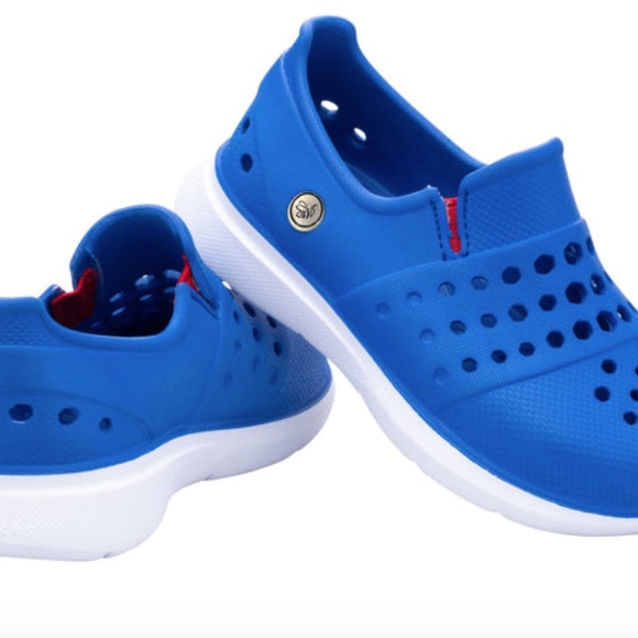 Joybees Blue Splash Sneaker water beach shoes J1-2 EUC - Picture 2 of 9